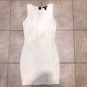 Forever 21 White sleeveless mini dress